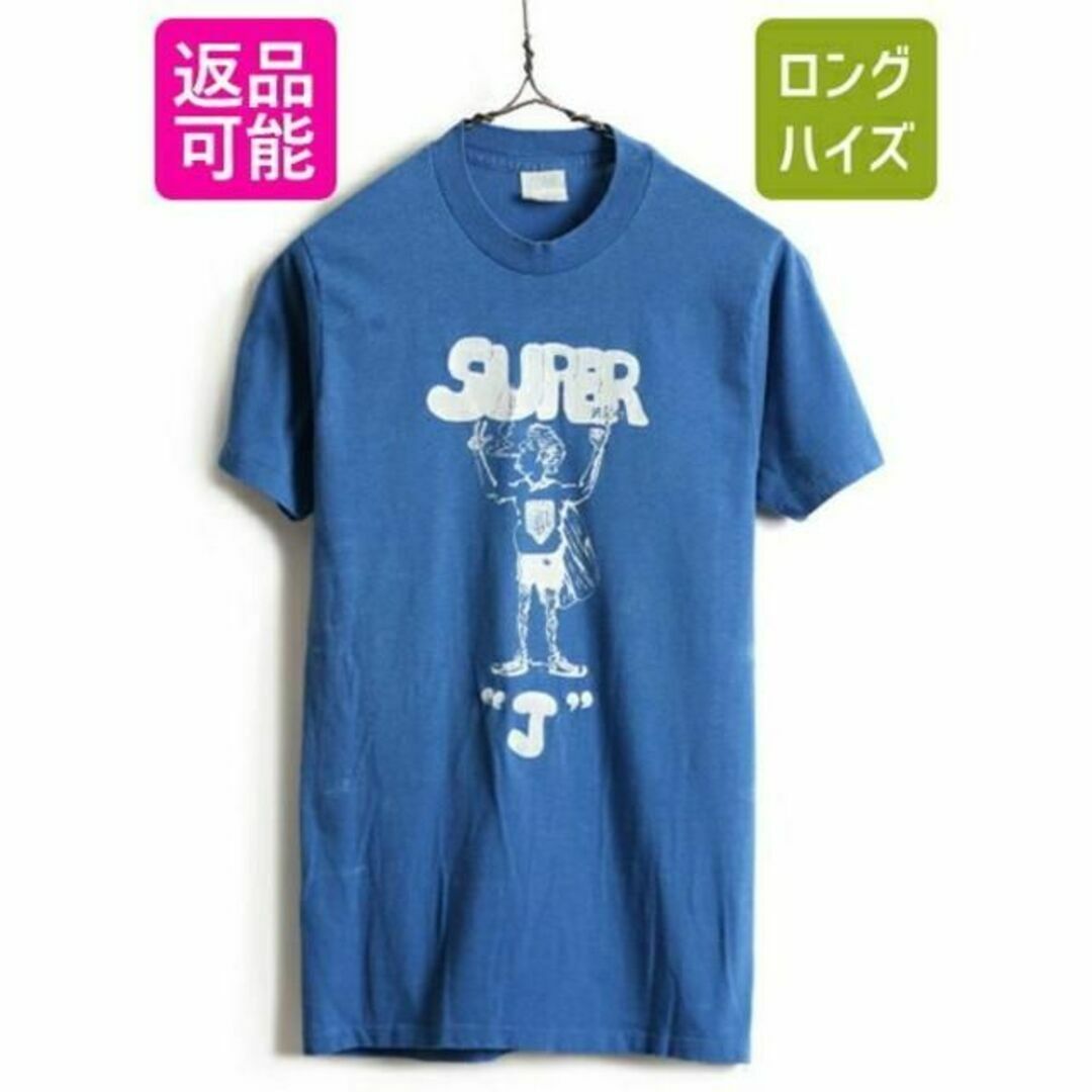 70s USA製 ■ キャラクター プリント 半袖 Tシャツ ( M メンズ レ