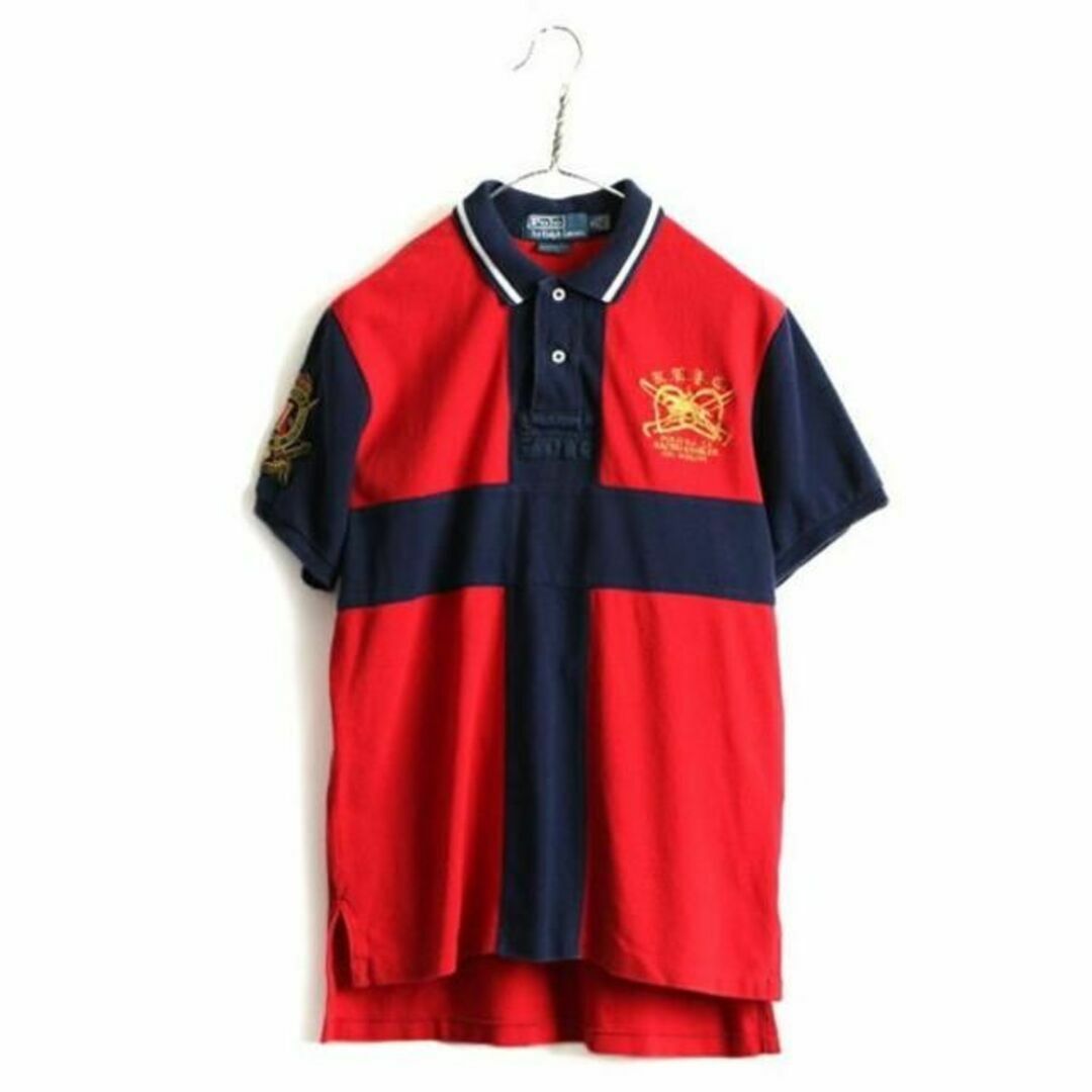 Ralph Lauren(ラルフローレン)の■ POLO ポロ ラルフローレン 鹿の子 半袖 ポロシャツ ( メンズ M ) メンズのトップス(ポロシャツ)の商品写真