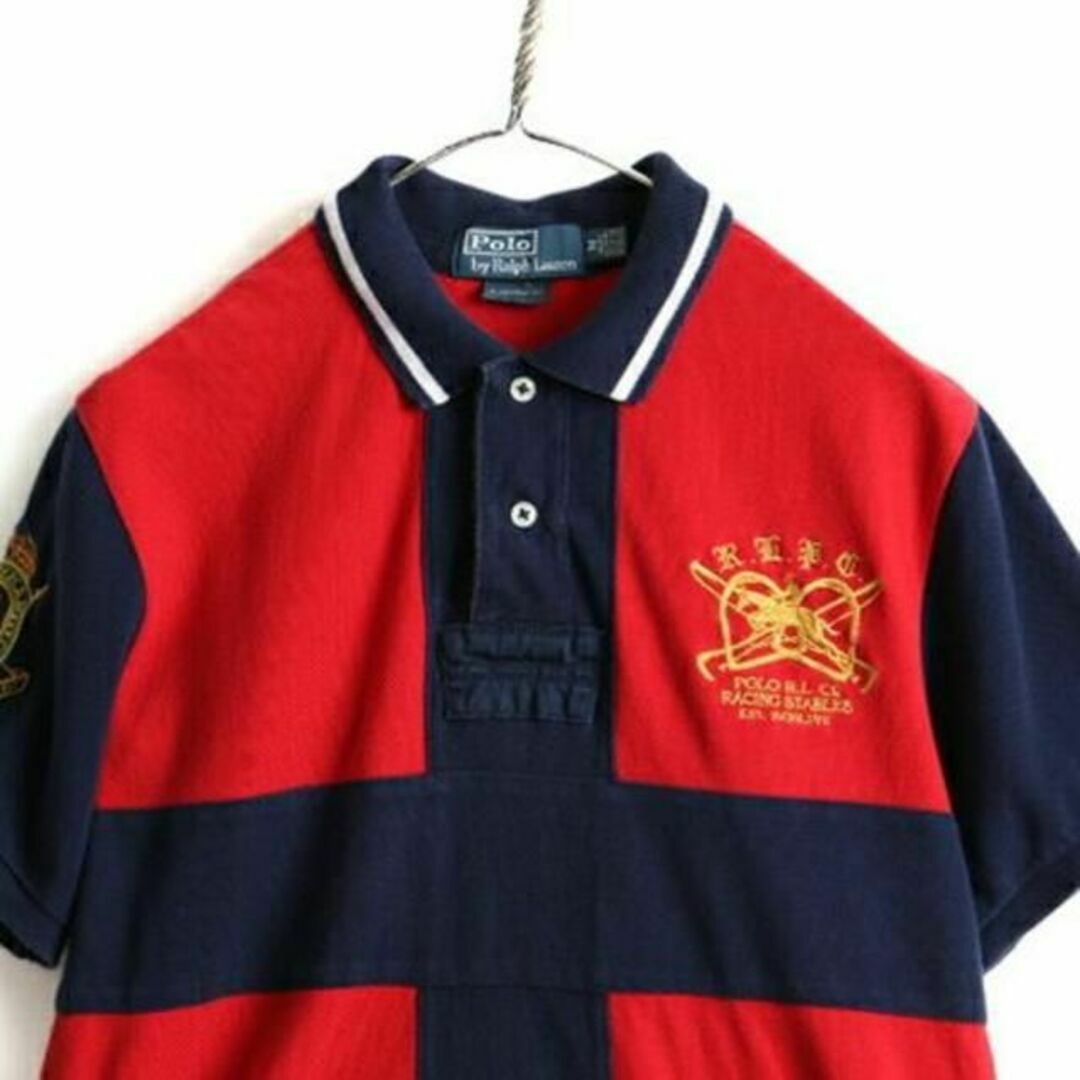 Ralph Lauren(ラルフローレン)の■ POLO ポロ ラルフローレン 鹿の子 半袖 ポロシャツ ( メンズ M ) メンズのトップス(ポロシャツ)の商品写真