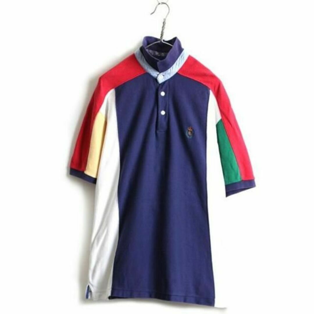 Ralph Lauren(ラルフローレン)の80s ■ チャップス ラルフローレン 半袖 ポロシャツ ( メンズ L ) 古 メンズのトップス(ポロシャツ)の商品写真