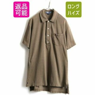 ラルフローレン(Ralph Lauren)の90s ビッグポロ ■ POLO ポロ ラルフローレン ポケット付き 鹿の子 半(ポロシャツ)