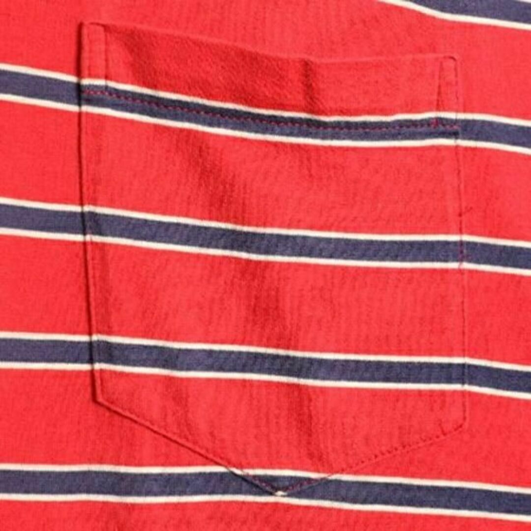 Ralph Lauren(ラルフローレン)の90s ビッグポロ ■ POLO ポロ ラルフローレン ボーダー 半袖 ポロシャ メンズのトップス(ポロシャツ)の商品写真