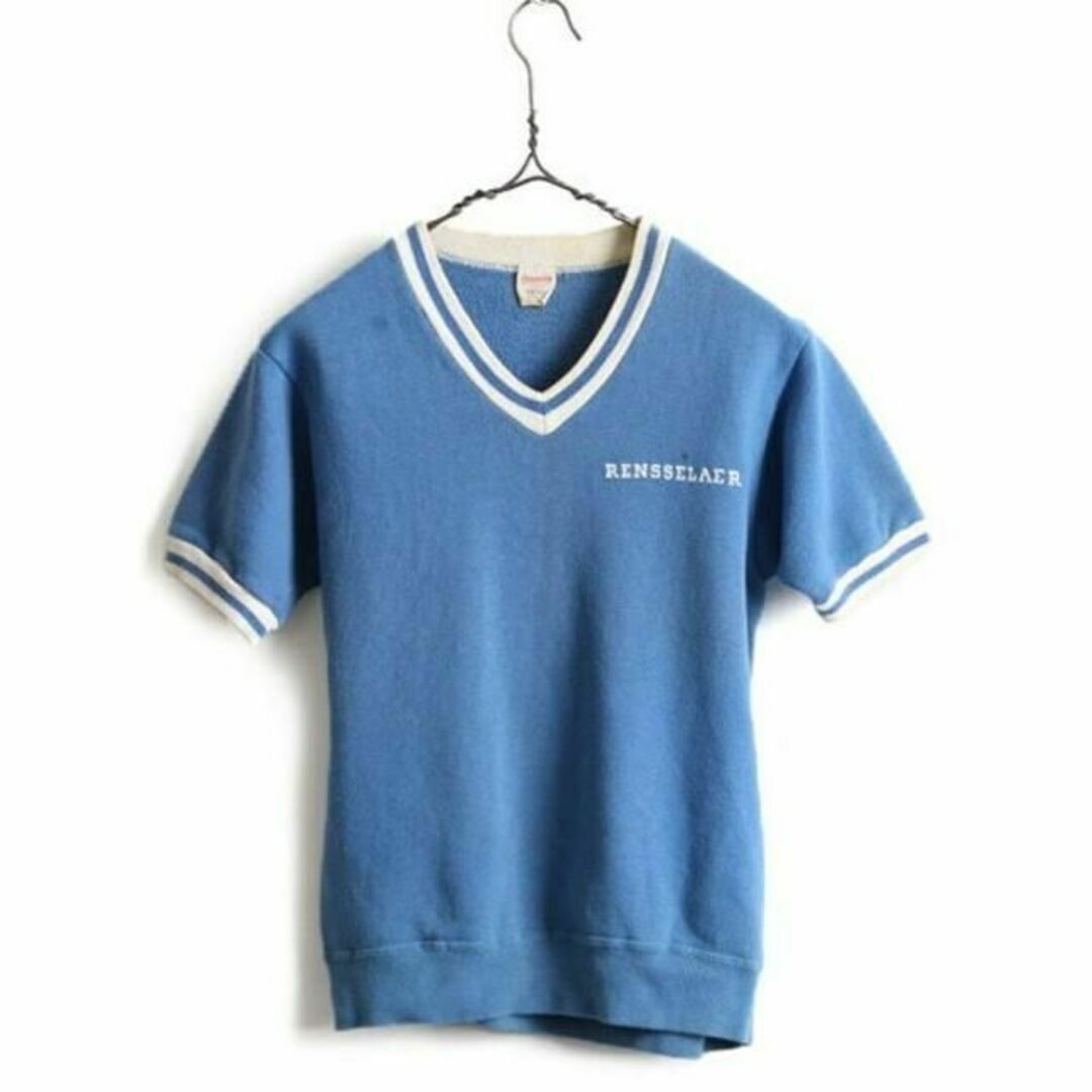 Champion(チャンピオン)の60s ランタグ ■ チャンピオン フロッキー プリント Vネック 半袖 スウェ メンズのトップス(その他)の商品写真