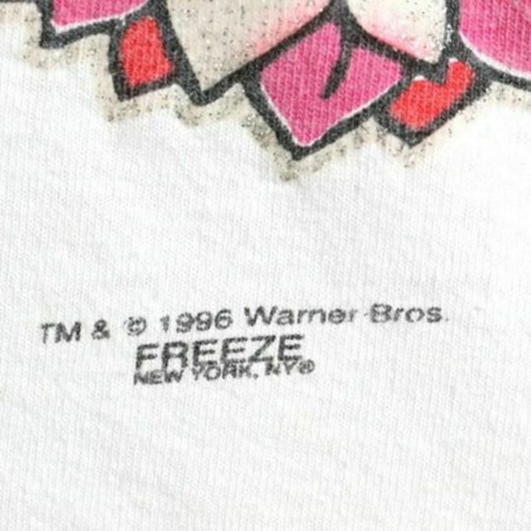 90s ■ ワーナー ルーニー テューンズ オーバー プリント 半袖 Tシャツ