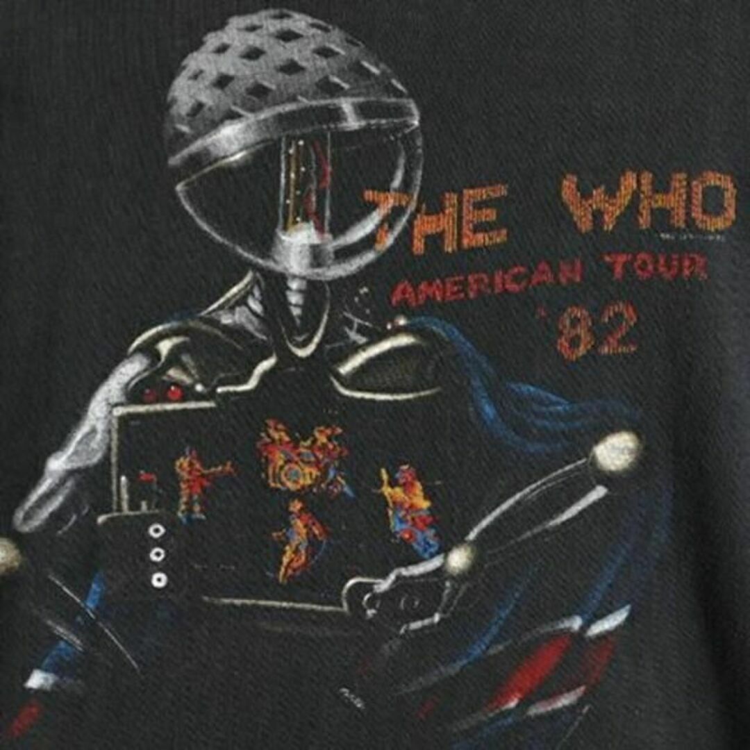 80s USA製 ビンテージ ★ The Who AMERICAN TOUR 8