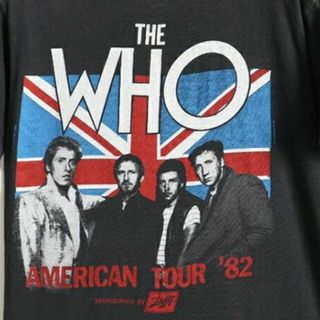 80s USA製 ビンテージ ★ The Who AMERICAN TOUR 8