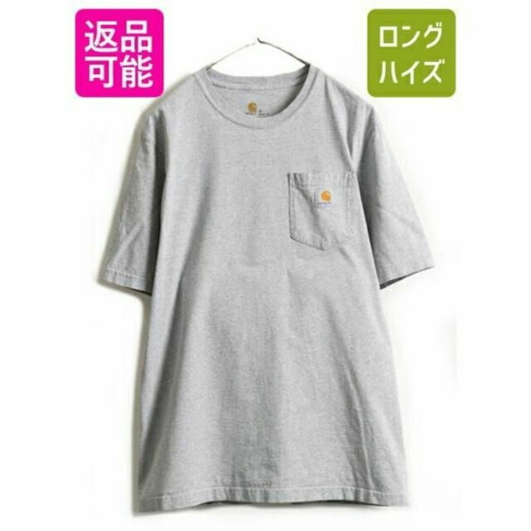 carhartt(カーハート)の■ カーハート ポケット付き 半袖 Tシャツ ( メンズ M ) 古着 CARH メンズのトップス(Tシャツ/カットソー(半袖/袖なし))の商品写真