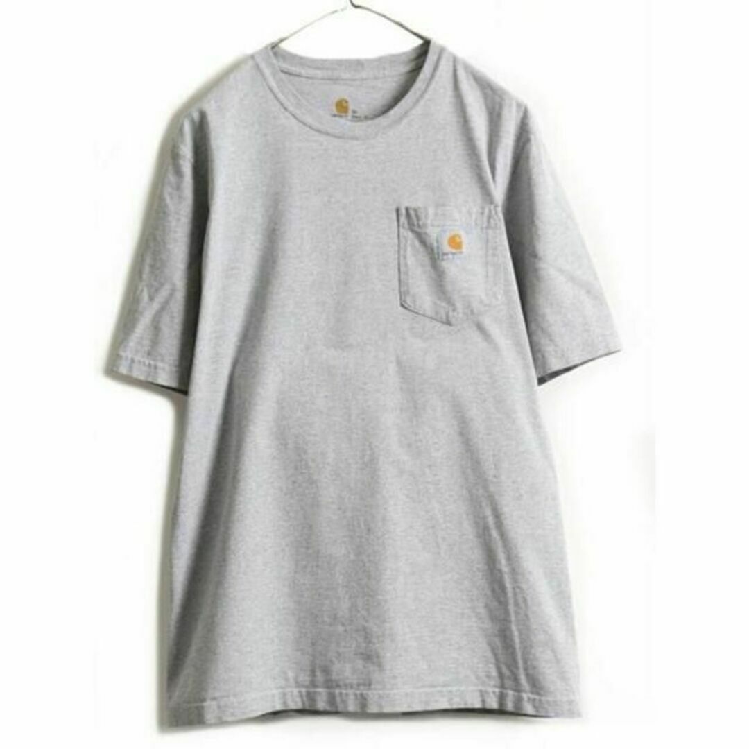 carhartt(カーハート)の■ カーハート ポケット付き 半袖 Tシャツ ( メンズ M ) 古着 CARH メンズのトップス(Tシャツ/カットソー(半袖/袖なし))の商品写真