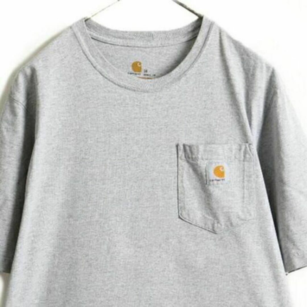 carhartt(カーハート)の■ カーハート ポケット付き 半袖 Tシャツ ( メンズ M ) 古着 CARH メンズのトップス(Tシャツ/カットソー(半袖/袖なし))の商品写真