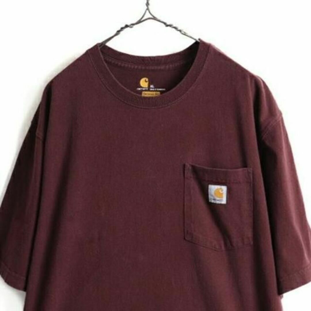 carhartt(カーハート)の大きいサイズ XL ■ カーハート ポケット付き 半袖 Tシャツ ( メンズ ) メンズのトップス(Tシャツ/カットソー(半袖/袖なし))の商品写真