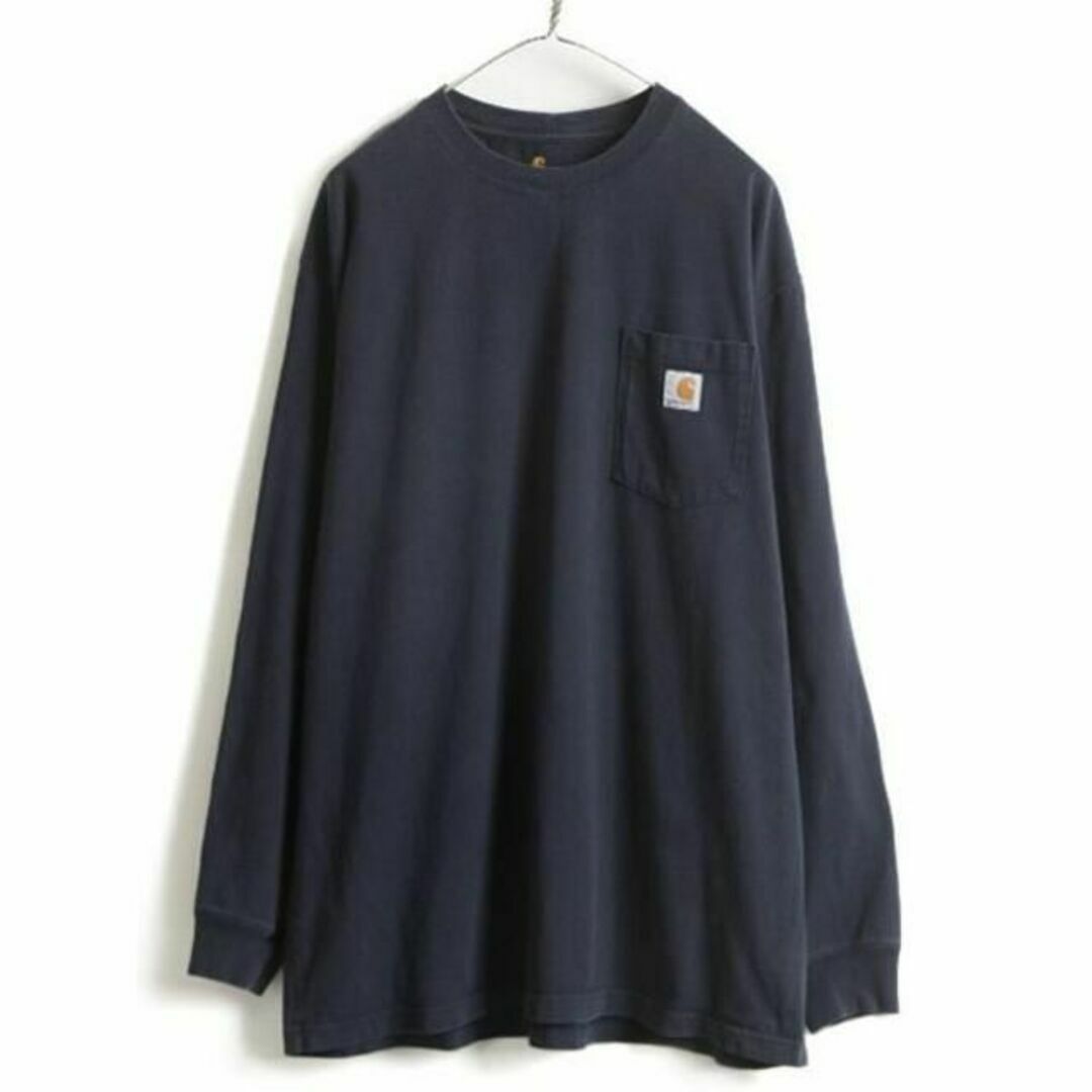 carhartt(カーハート)の大きいサイズ XL ■ カーハート ポケット付き 長袖 Tシャツ ( メンズ ) メンズのトップス(Tシャツ/カットソー(半袖/袖なし))の商品写真