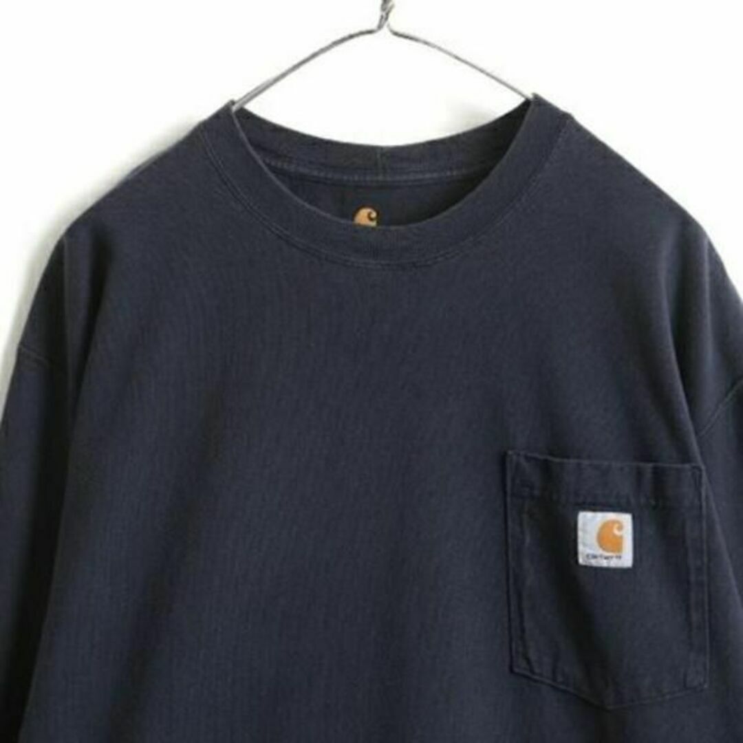 carhartt(カーハート)の大きいサイズ XL ■ カーハート ポケット付き 長袖 Tシャツ ( メンズ ) メンズのトップス(Tシャツ/カットソー(半袖/袖なし))の商品写真