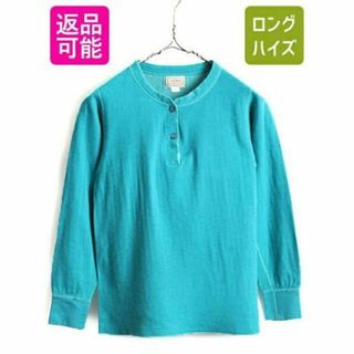 エルエルビーン(L.L.Bean)の80s 90s 旧タグ ■ LLBEAN ヘンリーネック 2レイヤー 長袖 Tシ(Tシャツ(半袖/袖なし))