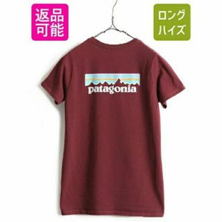 カーハート(carhartt)の18年製 ■ パタゴニア プリント 半袖 Tシャツ ( メンズ M ) 古着 P(Tシャツ/カットソー(半袖/袖なし))