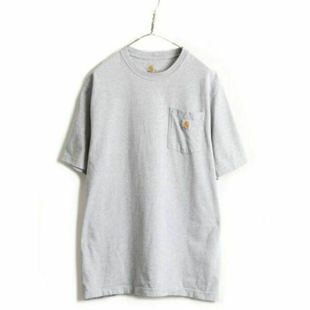 carhartt(カーハート)の■ カーハート ポケット付き 半袖 Tシャツ ( メンズ L ) 古着 CARH メンズのトップス(Tシャツ/カットソー(半袖/袖なし))の商品写真