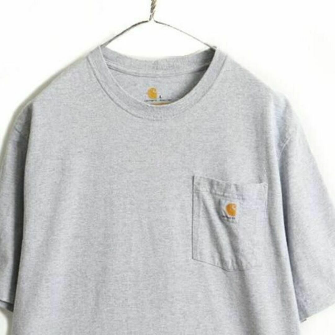 carhartt(カーハート)の■ カーハート ポケット付き 半袖 Tシャツ ( メンズ L ) 古着 CARH メンズのトップス(Tシャツ/カットソー(半袖/袖なし))の商品写真