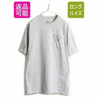 カーハート(carhartt)の■ カーハート ポケット付き 半袖 Tシャツ ( メンズ L ) 古着 CARH(Tシャツ/カットソー(半袖/袖なし))