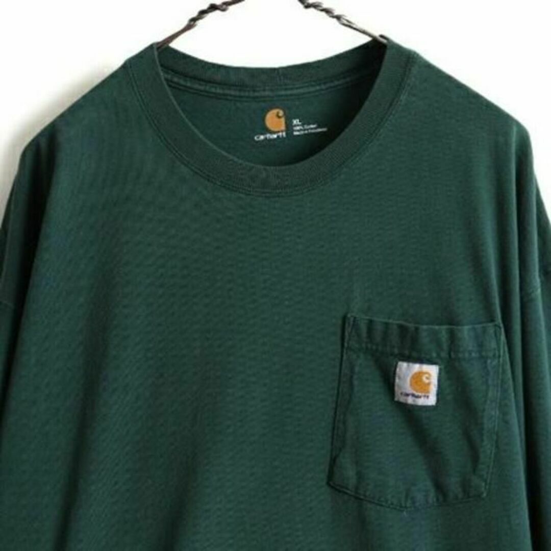 carhartt(カーハート)の大きいサイズ XL ■ カーハート ポケット付き 長袖 Tシャツ ( メンズ ) メンズのトップス(Tシャツ/カットソー(半袖/袖なし))の商品写真