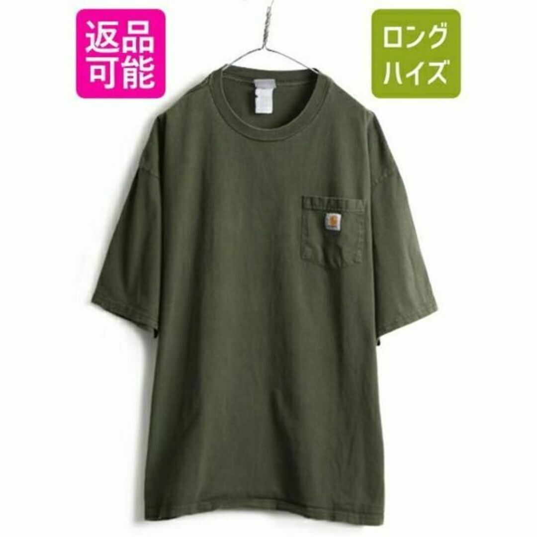 carhartt(カーハート)の■ カーハート ポケット付き 半袖 Tシャツ ( メンズ XL 程) ヘビーウェ メンズのトップス(Tシャツ/カットソー(半袖/袖なし))の商品写真