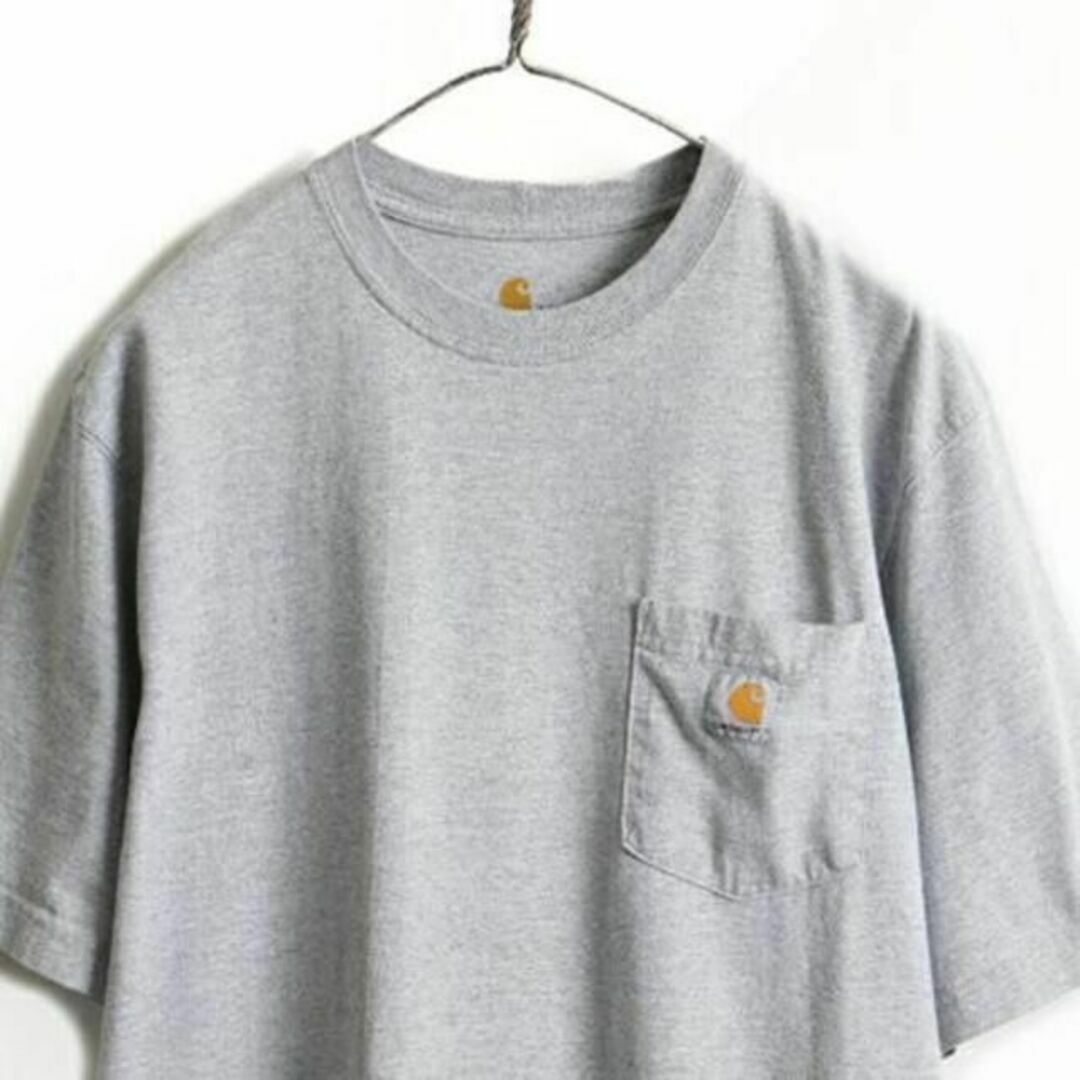 carhartt(カーハート)の■ カーハート ポケット付き 半袖 Tシャツ ( メンズ L ) 古着 CARH メンズのトップス(Tシャツ/カットソー(半袖/袖なし))の商品写真