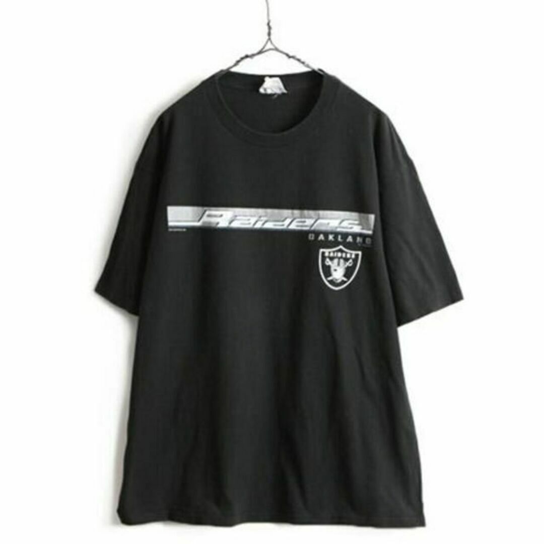 00s 大きいサイズ XL 人気 黒 ■ NFL オフィシャル レイダース リフ