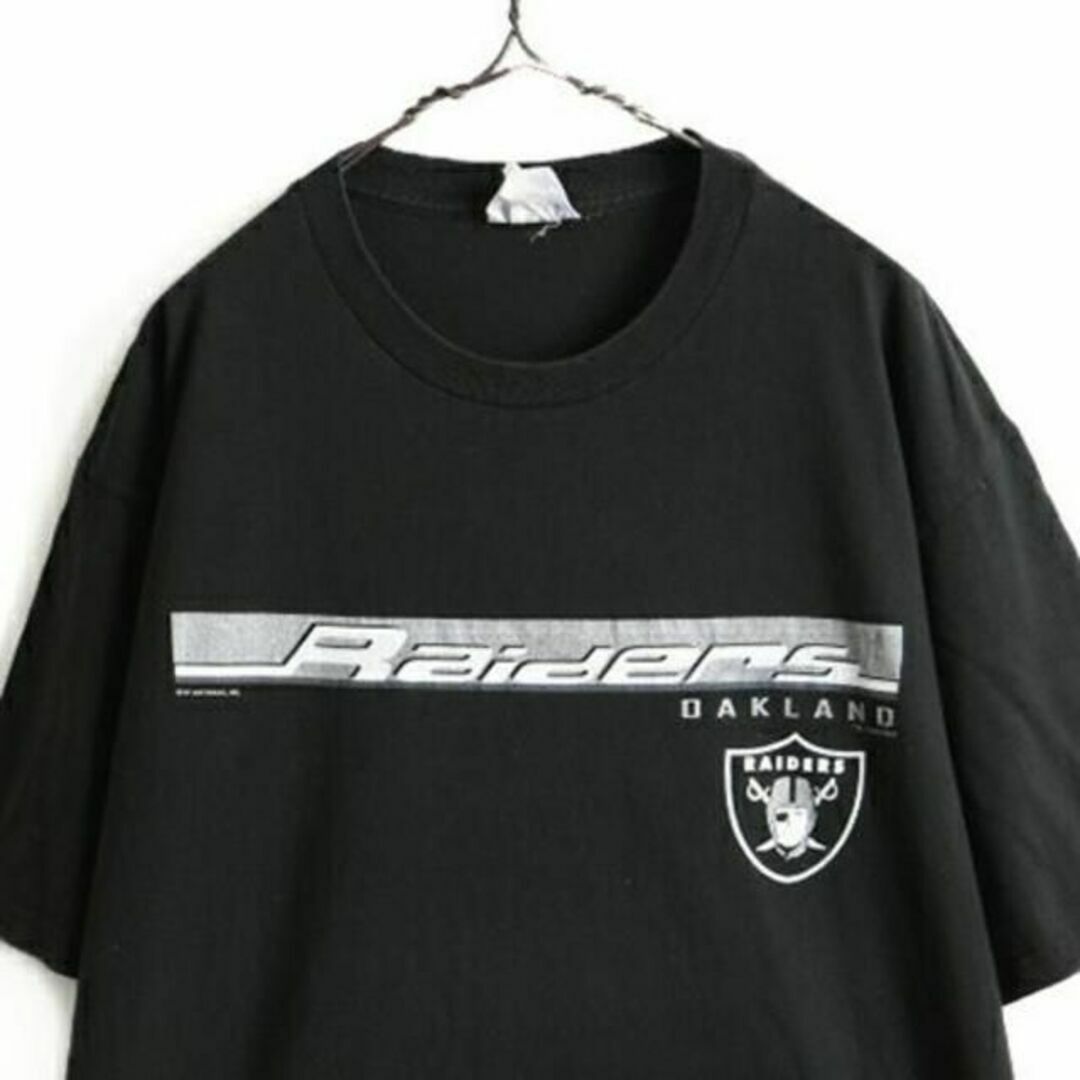 00s 大きいサイズ XL 人気 黒 ■ NFL オフィシャル レイダース リフ