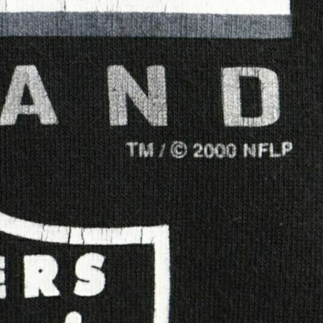 00s 大きいサイズ XL 人気 黒 ■ NFL オフィシャル レイダース リフ