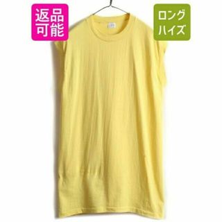 ザノースフェイス(THE NORTH FACE)の70s ビンテージ ■ タウンクラフト 無地 ノースリーブ Tシャツ ( メンズ(Tシャツ/カットソー(半袖/袖なし))