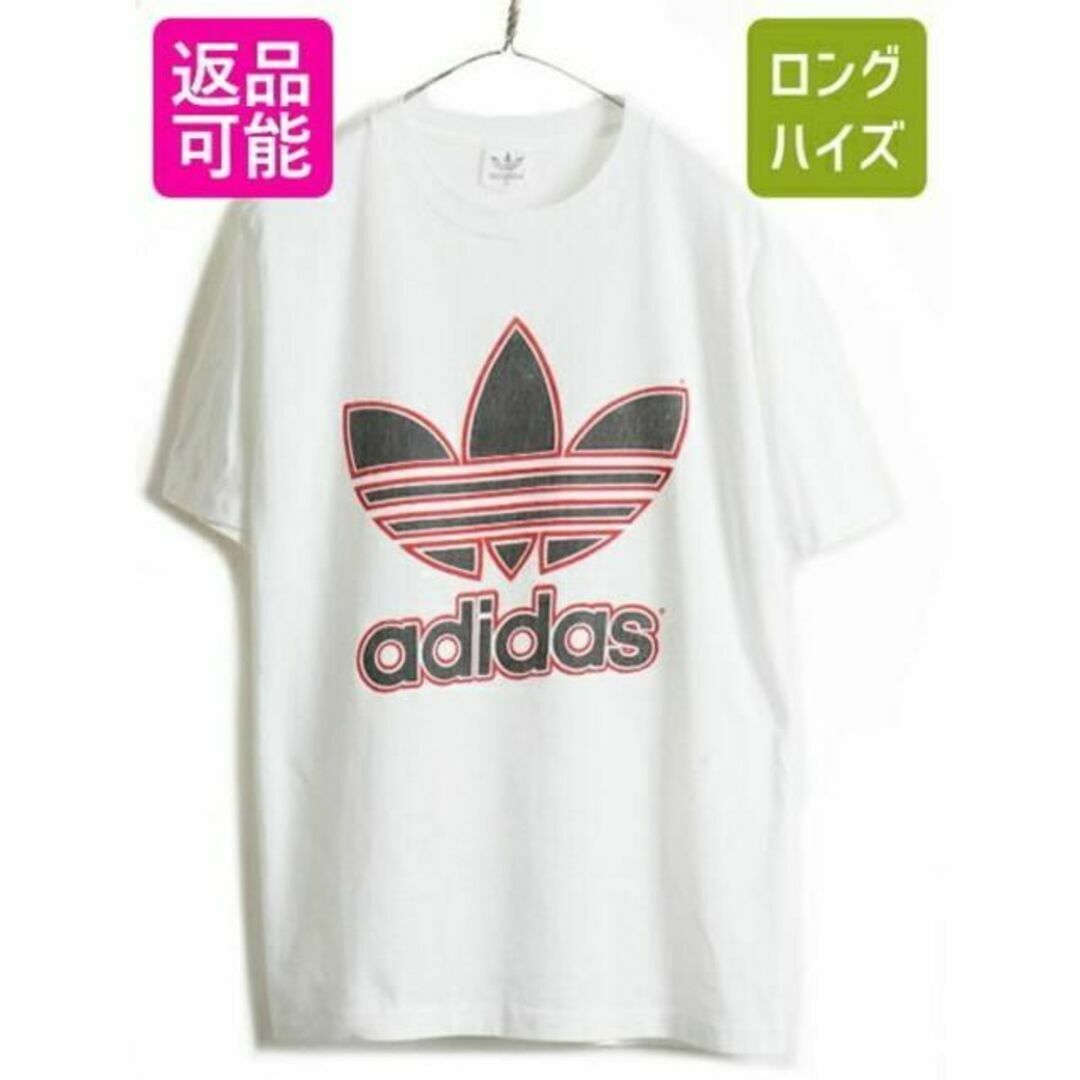 adidas(アディダス)の80s ビンテージ ■ アディダス トレフォイル プリント 半袖 Tシャツ (  メンズのトップス(Tシャツ/カットソー(半袖/袖なし))の商品写真