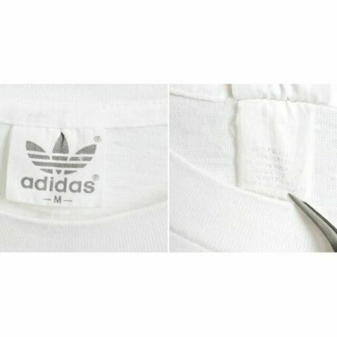 adidas(アディダス)の80s ビンテージ ■ アディダス トレフォイル プリント 半袖 Tシャツ (  メンズのトップス(Tシャツ/カットソー(半袖/袖なし))の商品写真