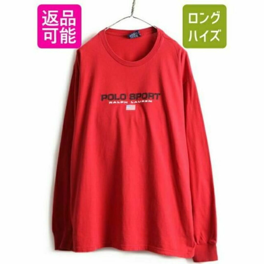 Ralph Lauren(ラルフローレン)の90s 大きいサイズ XL ■ POLO SPORT ラルフローレン プリント  メンズのトップス(Tシャツ/カットソー(半袖/袖なし))の商品写真