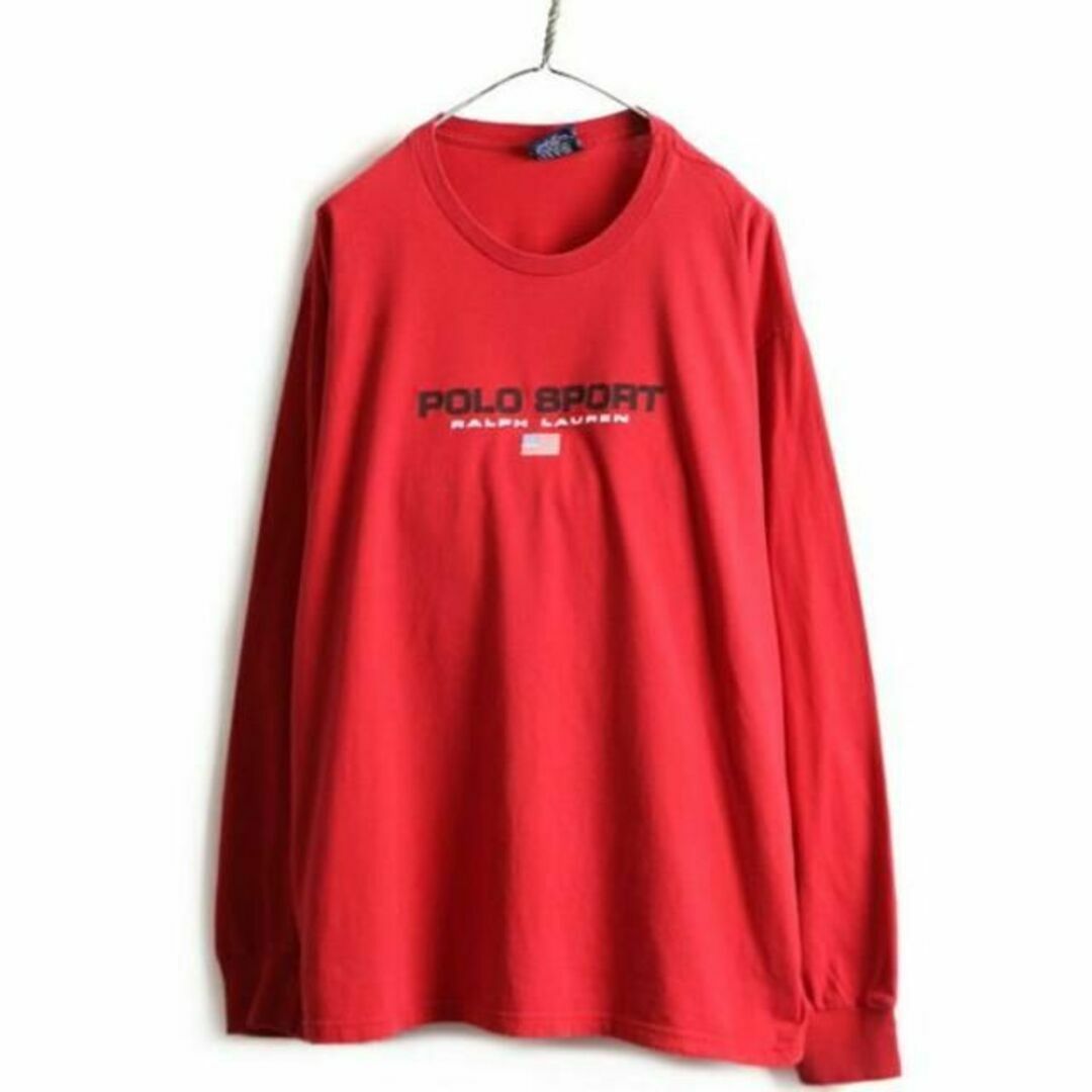 Ralph Lauren(ラルフローレン)の90s 大きいサイズ XL ■ POLO SPORT ラルフローレン プリント  メンズのトップス(Tシャツ/カットソー(半袖/袖なし))の商品写真