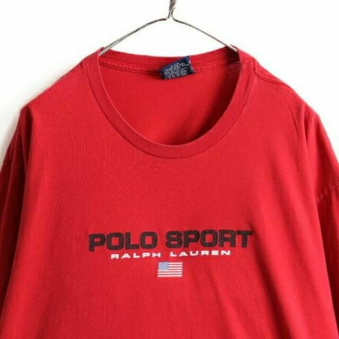 Ralph Lauren(ラルフローレン)の90s 大きいサイズ XL ■ POLO SPORT ラルフローレン プリント  メンズのトップス(Tシャツ/カットソー(半袖/袖なし))の商品写真