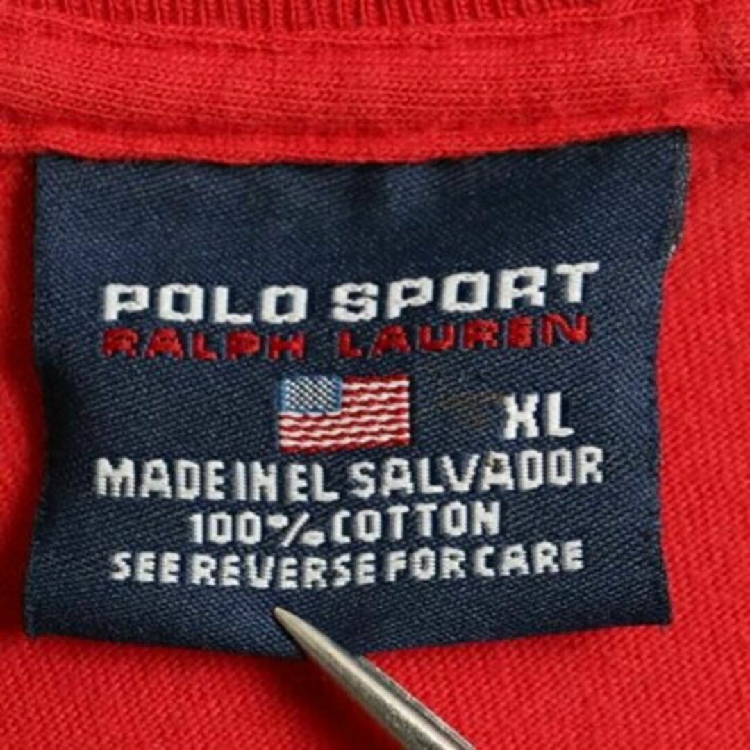 Ralph Lauren(ラルフローレン)の90s 大きいサイズ XL ■ POLO SPORT ラルフローレン プリント  メンズのトップス(Tシャツ/カットソー(半袖/袖なし))の商品写真