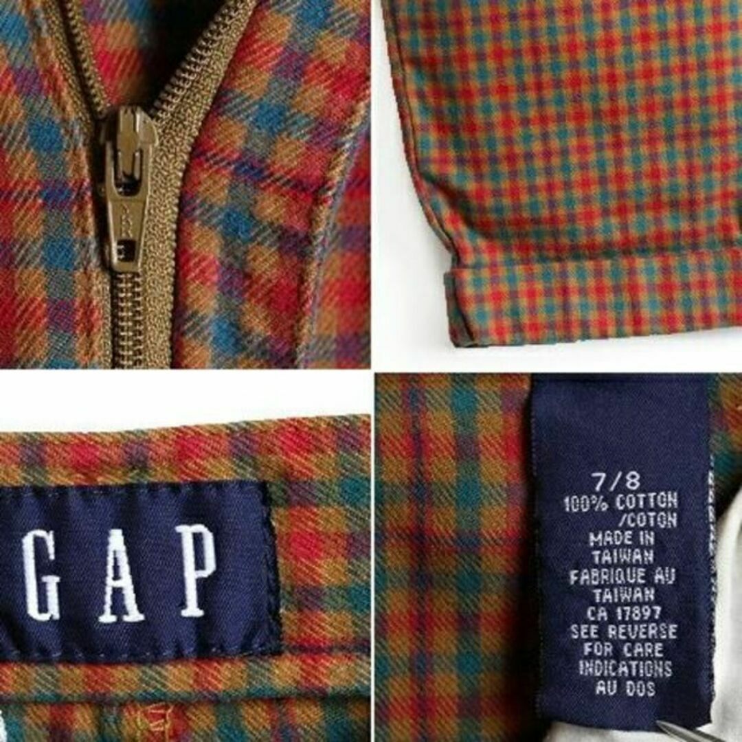 GAP(ギャップ)の90s ■ OLD GAP オールド ギャップ チェック コットン パンツ (  レディースのパンツ(ショートパンツ)の商品写真