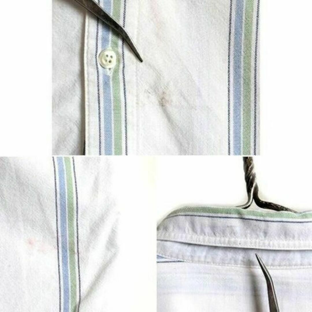 Levi's(リーバイス)の90s ■ DOCKERS リーバイス ストライプ 半袖 ボタンダウン シャツ  メンズのトップス(シャツ)の商品写真