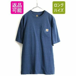 カーハート(carhartt)の■ カーハート ポケット付き 半袖 Tシャツ ( メンズ L ) 古着 CARH(Tシャツ/カットソー(半袖/袖なし))