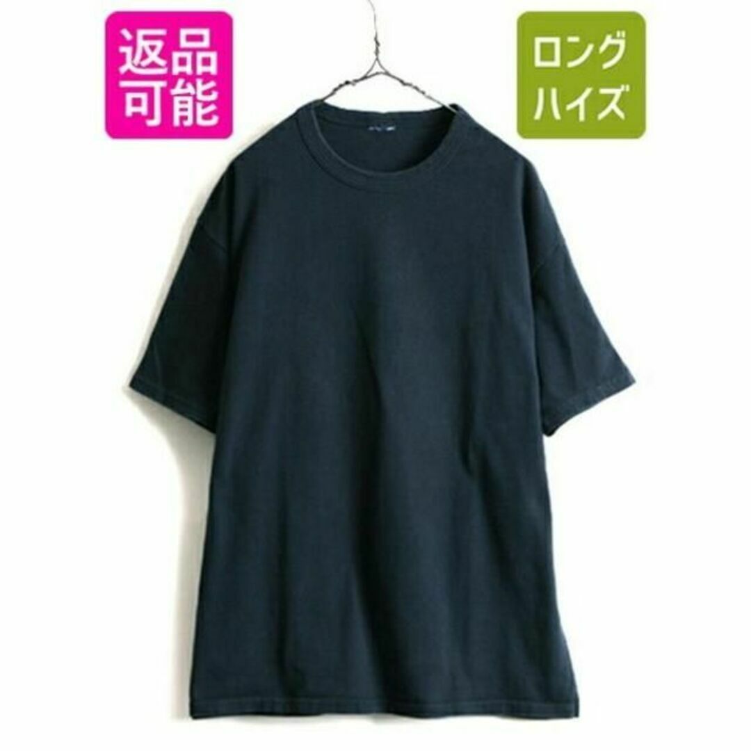 メンズ目無し 90s オールド ■ チャンピオン 100% コットン 半袖 Tシャツ