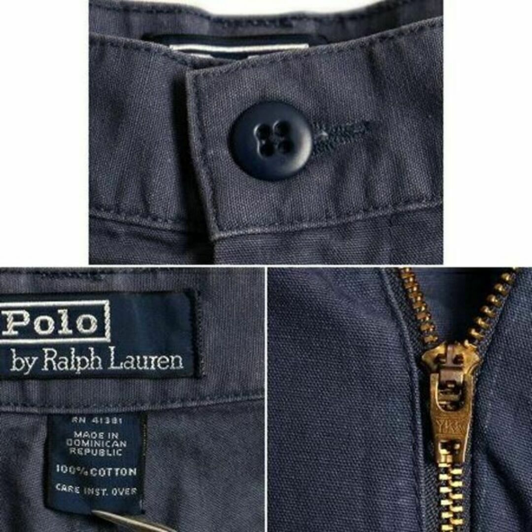 Ralph Lauren(ラルフローレン)の90s ■ POLO ポロ ラルフローレン ベイカー タイプ コットン ショート メンズのパンツ(ワークパンツ/カーゴパンツ)の商品写真