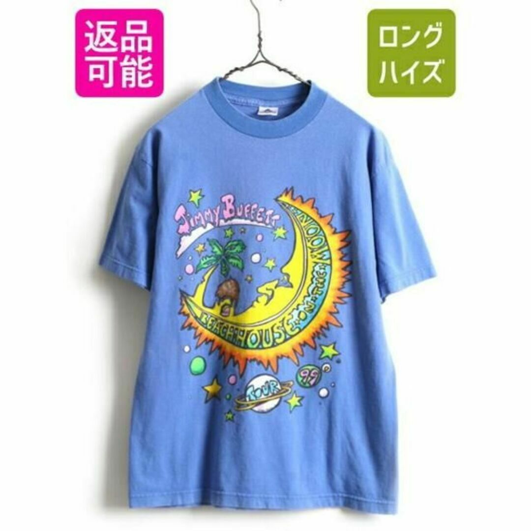 90s ■ Jimmy Buffett 両面 ツアー プリント 半袖 Tシャツ90s