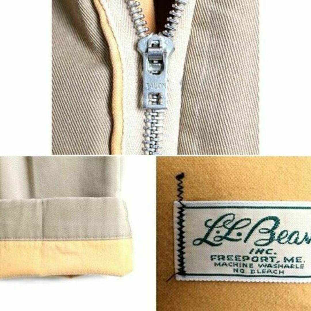 L.L.Bean(エルエルビーン)の60s 70s 筆記体タグ ■ エルエルビーン シャモア クロス ライナー付き  メンズのパンツ(ワークパンツ/カーゴパンツ)の商品写真