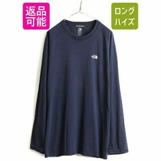 ザノースフェイス(THE NORTH FACE)の大きいサイズ XL ■ ノースフェイス 長袖 Tシャツ ( メンズ ) 古着 T(Tシャツ/カットソー(半袖/袖なし))