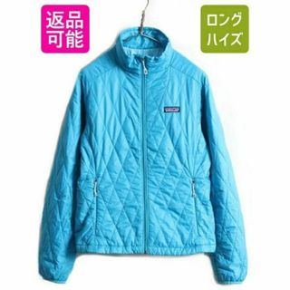 パタゴニア ナイロンジャケット M ブルー patagonia フード アウトドア レディース   【230919】