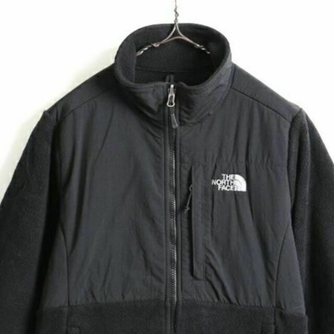 THE NORTH FACE(ザノースフェイス)の人気 黒 ■ ノースフェイス デナリ ジャケット ( レディース M ) 古着  レディースのジャケット/アウター(ロングコート)の商品写真