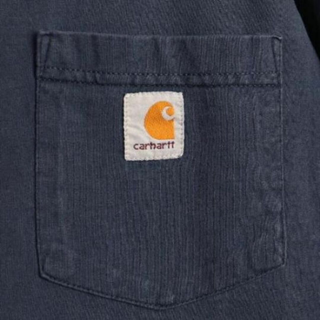 carhartt(カーハート)の大きいサイズ XL ■ カーハート ポケット付き 長袖 Tシャツ ( メンズ ) メンズのトップス(Tシャツ/カットソー(半袖/袖なし))の商品写真