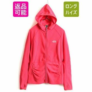 ザノースフェイス(THE NORTH FACE)の■ ノースフェイス フルジップ フリース パーカー ジャケット ( レディース (ロングコート)