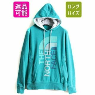 ザノースフェイス(THE NORTH FACE)の■ ノースフェイス プリント スウェット フード パーカー ( レディース L (パーカー)