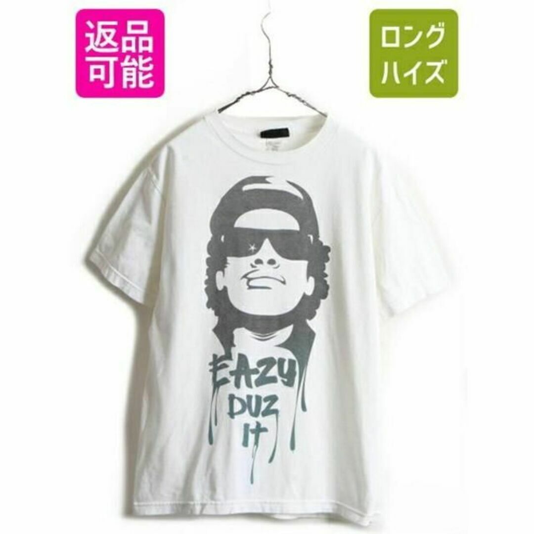 00s ■ EAZY-E プリント 半袖 Tシャツ ( メンズ M )  オ