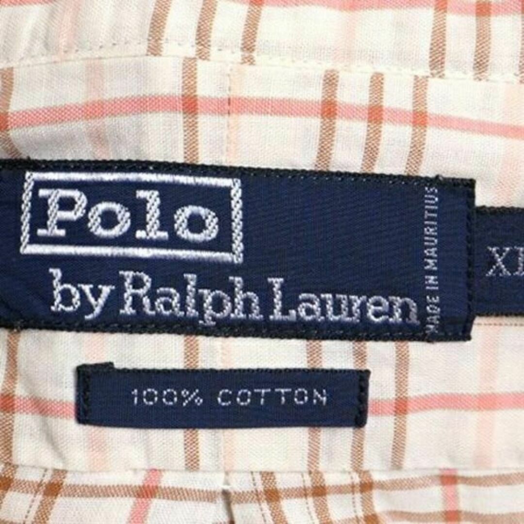 Ralph Lauren(ラルフローレン)の90s 大きいサイズ XL ■ POLO ポロ ラルフローレン チェック 長袖  メンズのトップス(シャツ)の商品写真