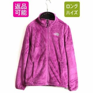 ザノースフェイス(THE NORTH FACE)のUS企画 ■ ノースフェイス フルジップ 毛長 フリース ジャケット ( レディ(ロングコート)